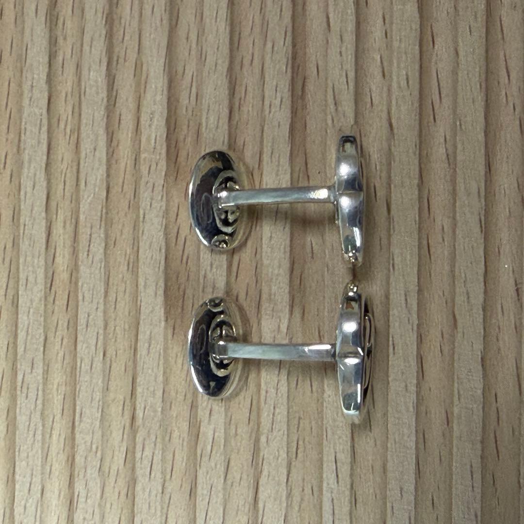 美品　GUCCI インターロッキングG シルバー925 カフリンクス　カフス