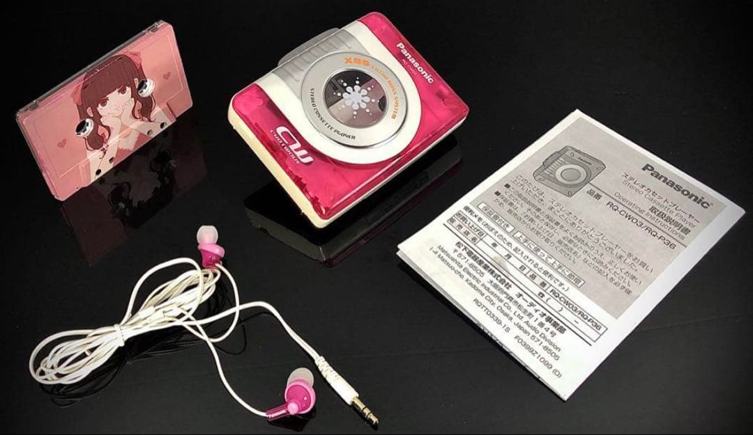カセットプレーヤー Panasonic RQ-CW03 「 整備済み、完動美品」