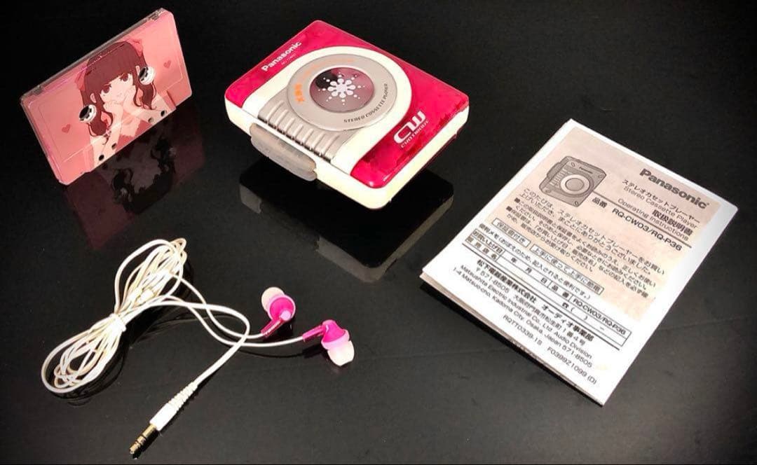 カセットプレーヤー Panasonic RQ-CW03 「 整備済み、完動美品」