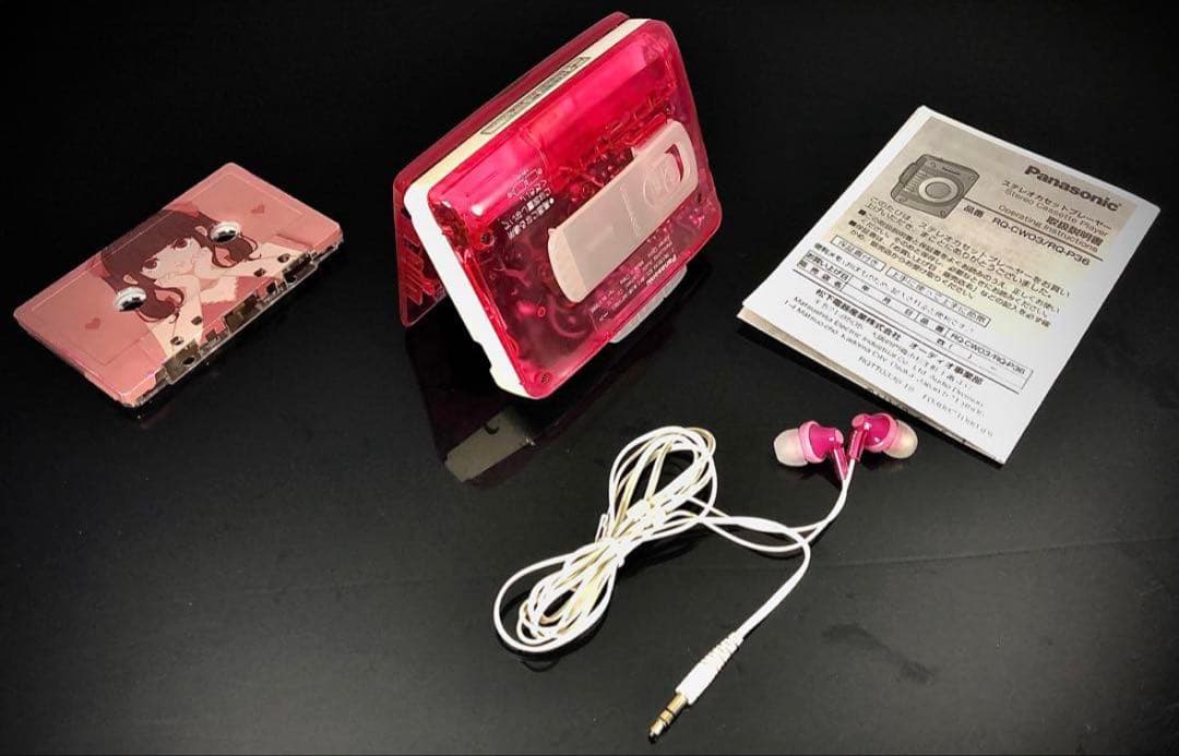 カセットプレーヤー Panasonic RQ-CW03 「 整備済み、完動美品」