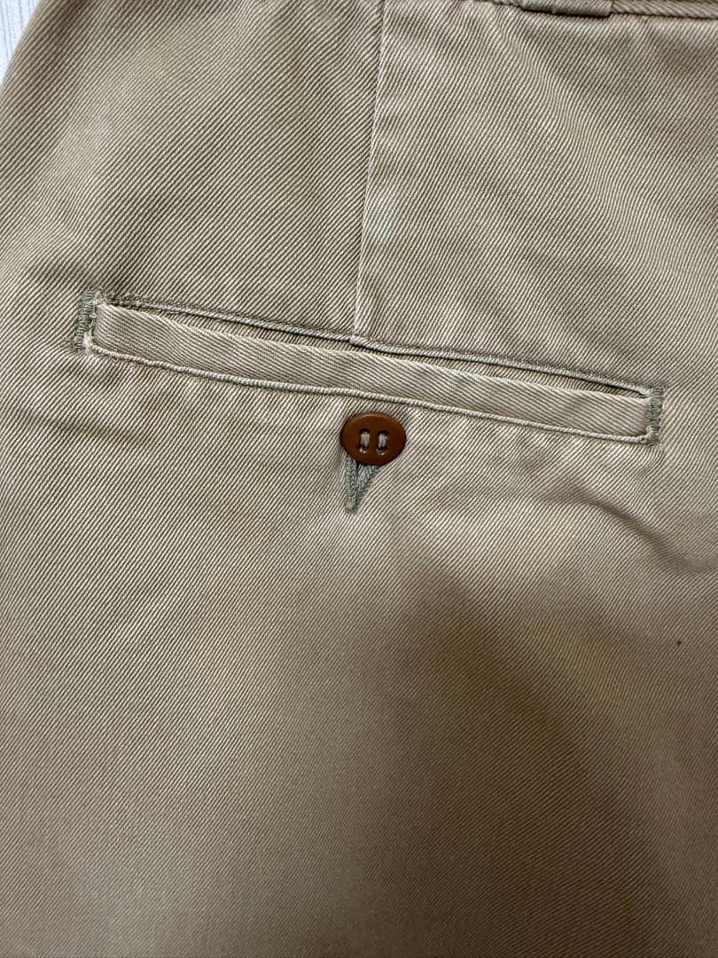 50s 米軍実物 US ARMY チノパン　アーミーチノ　45カーキ