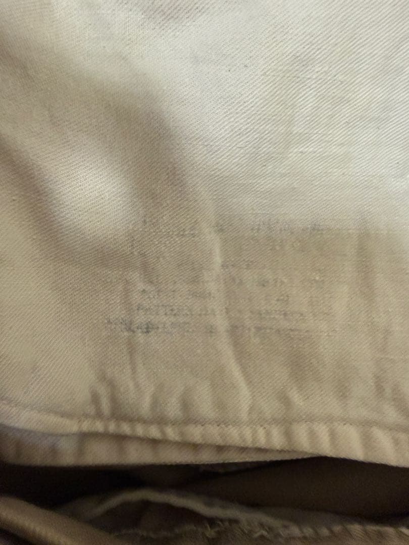 50s 米軍実物 US ARMY チノパン　アーミーチノ　45カーキ