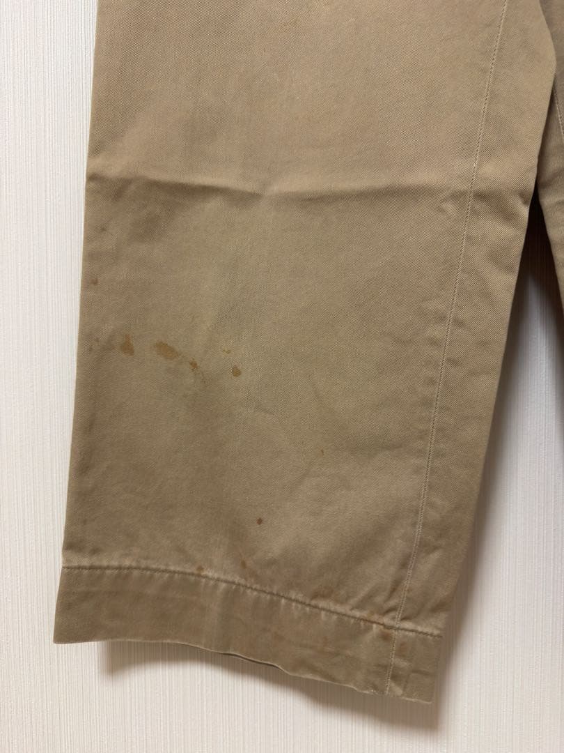 50s 米軍実物 US ARMY チノパン　アーミーチノ　45カーキ