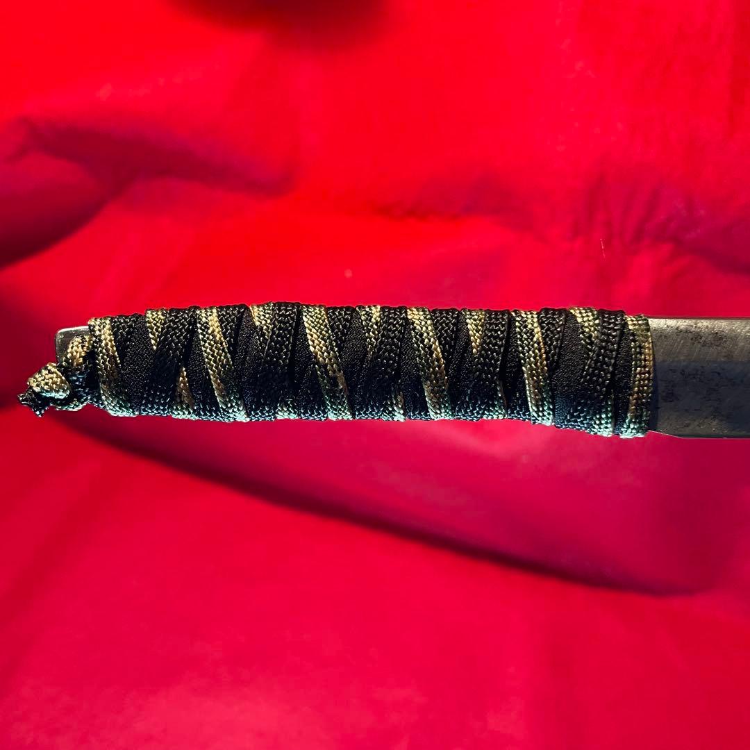 日本刀　残欠　ナイフ　⑥ 古刀　脇差　切先　フルタング　バトニング　アウトドア