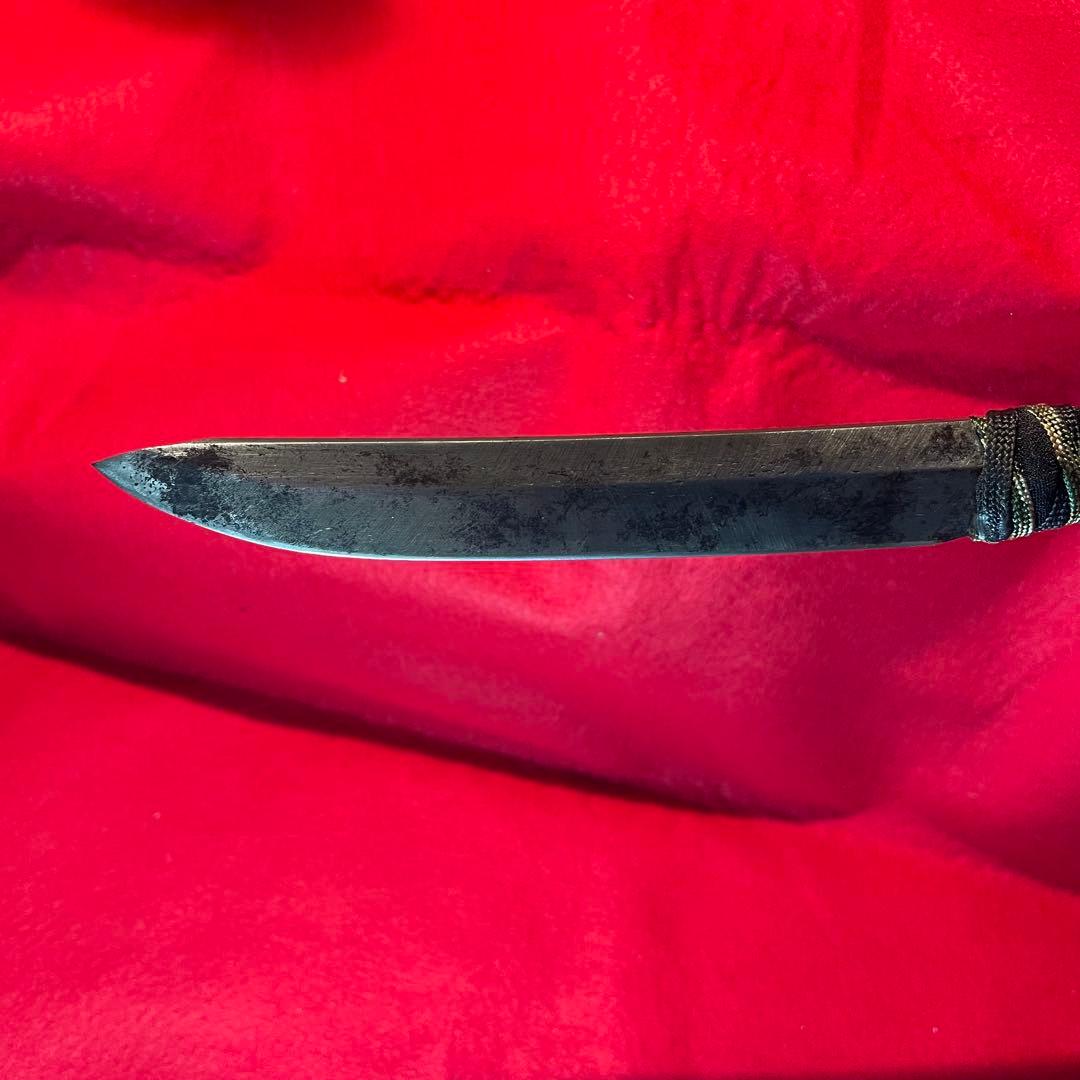 日本刀　残欠　ナイフ　⑥ 古刀　脇差　切先　フルタング　バトニング　アウトドア