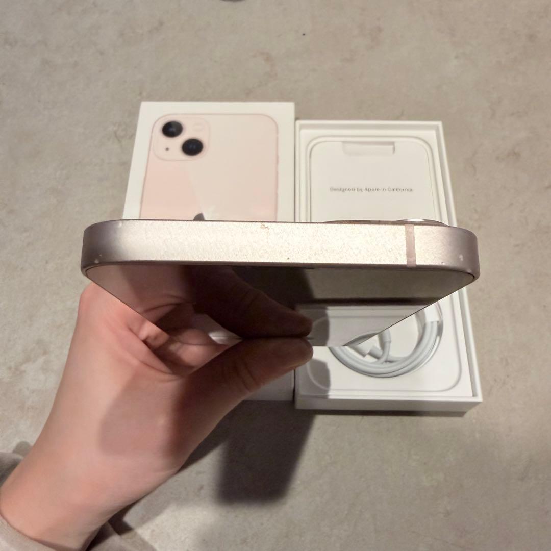 【美品】Apple iPhone 13 ピンク 本体　258GB SIMフリー
