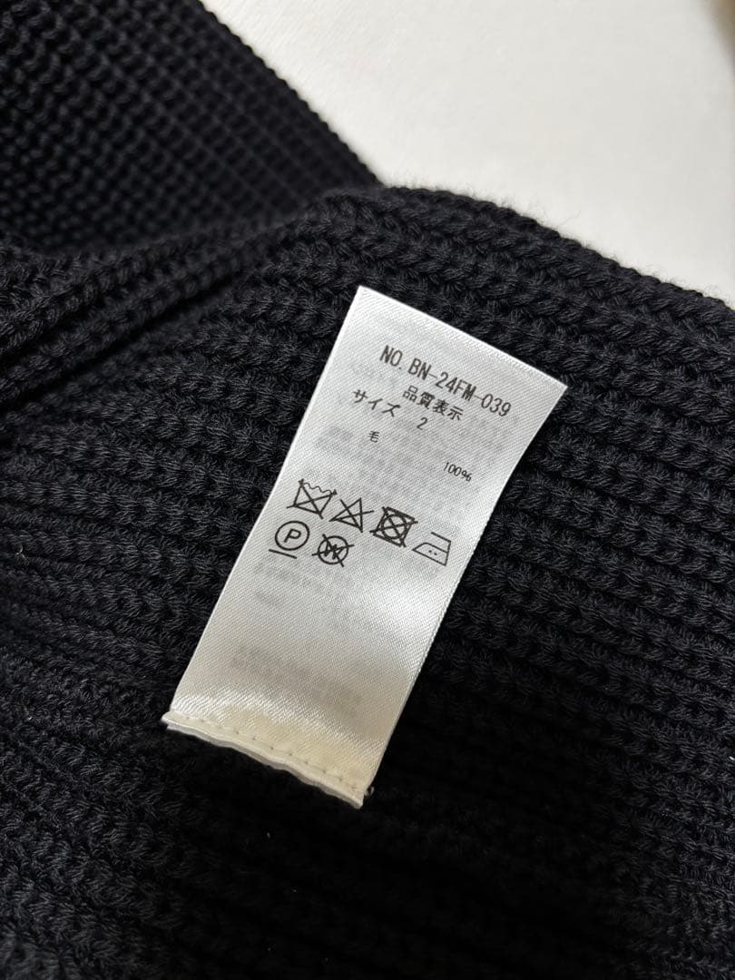 バトナー BATONER シグネチャー ドライバーズニット サイズ2 M ウール