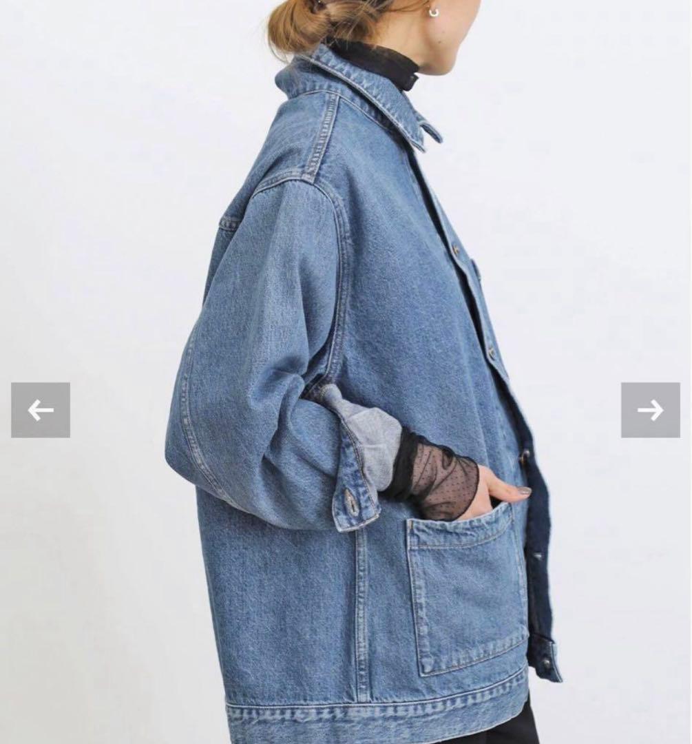 タグあり　美品　RED CARD ビッグデニムジャケット　AUGUSTA