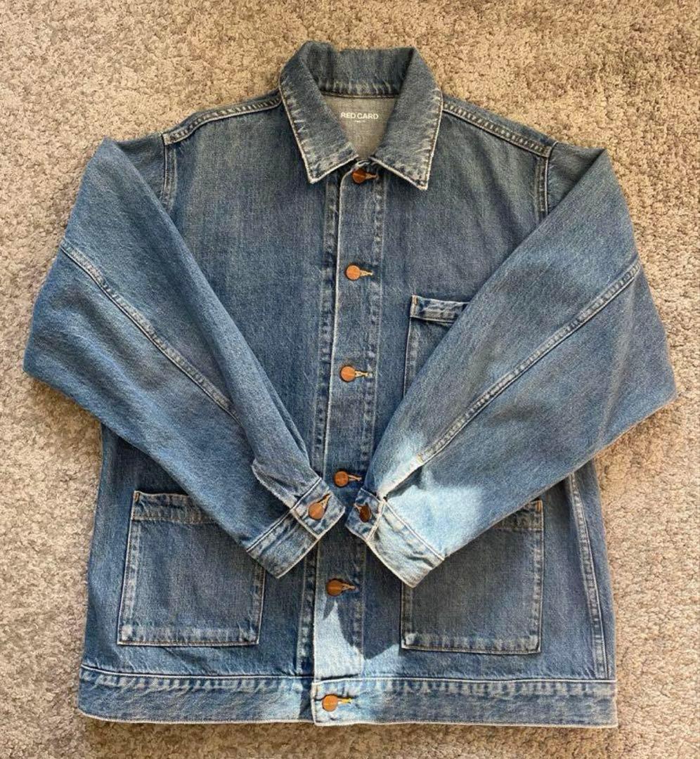 タグあり　美品　RED CARD ビッグデニムジャケット　AUGUSTA