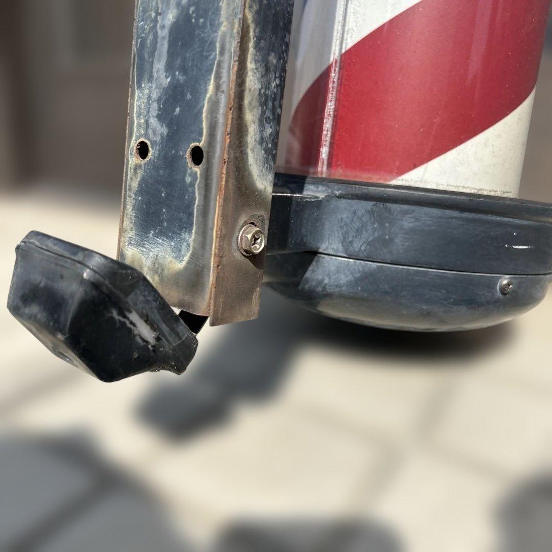 【レトロ】理髪店　床屋　サインポール