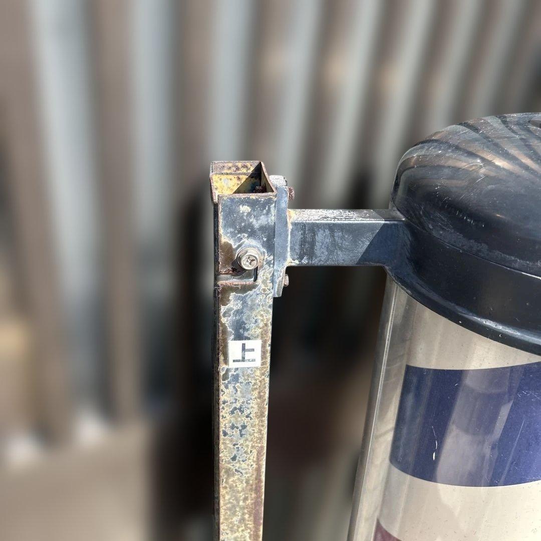 【レトロ】理髪店　床屋　サインポール