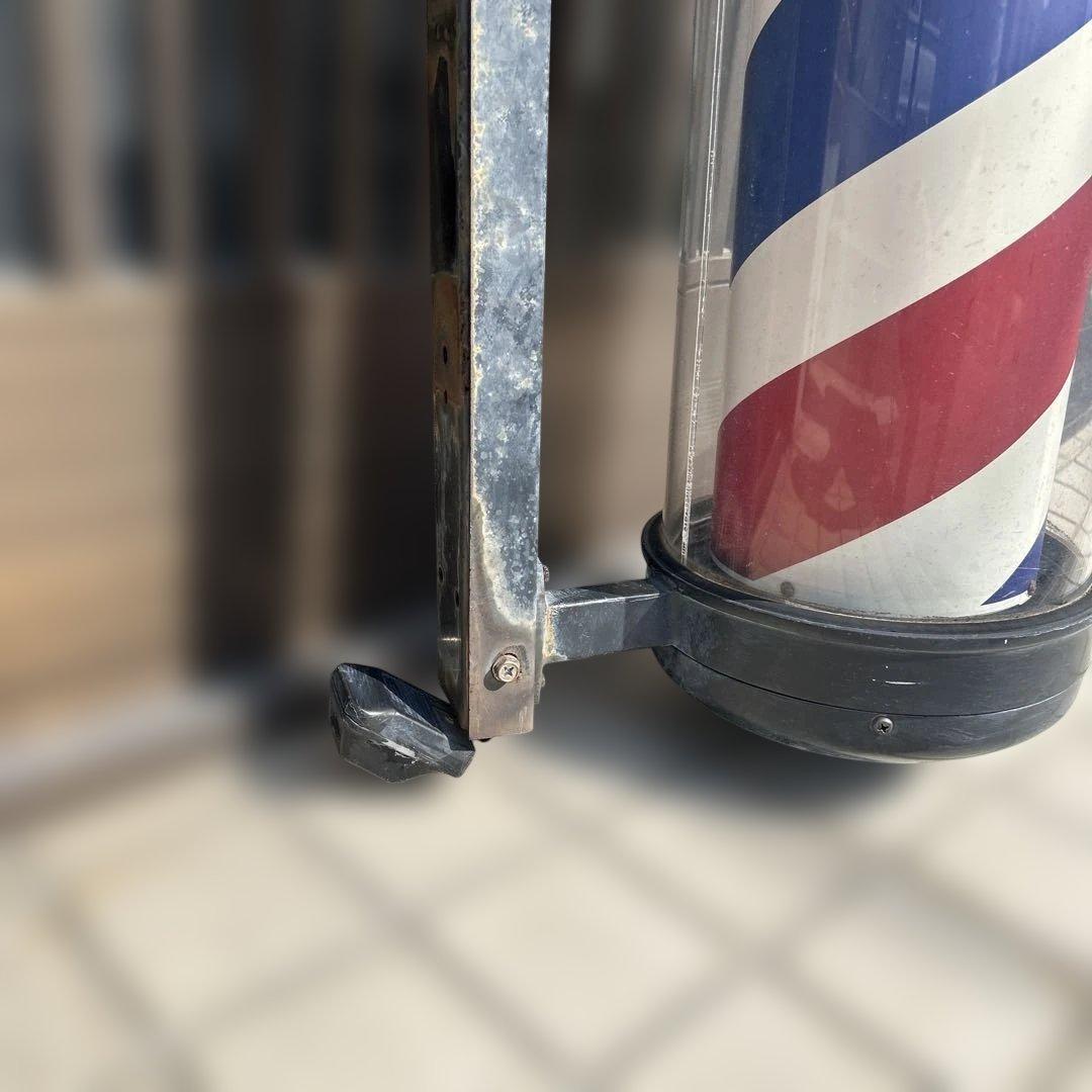 【レトロ】理髪店　床屋　サインポール