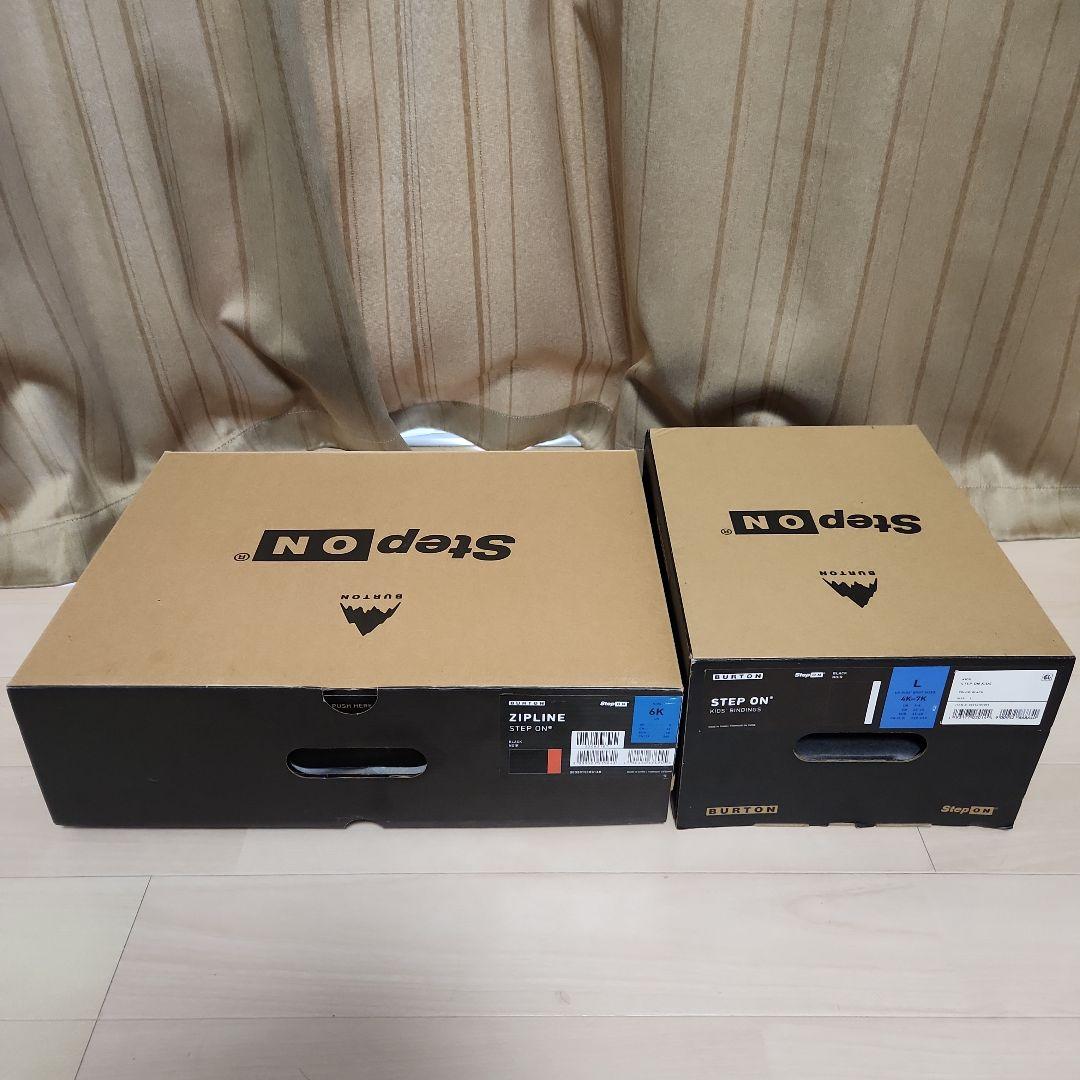 期間限定値下 24cm BURTON KIDS STEP ON バイン付