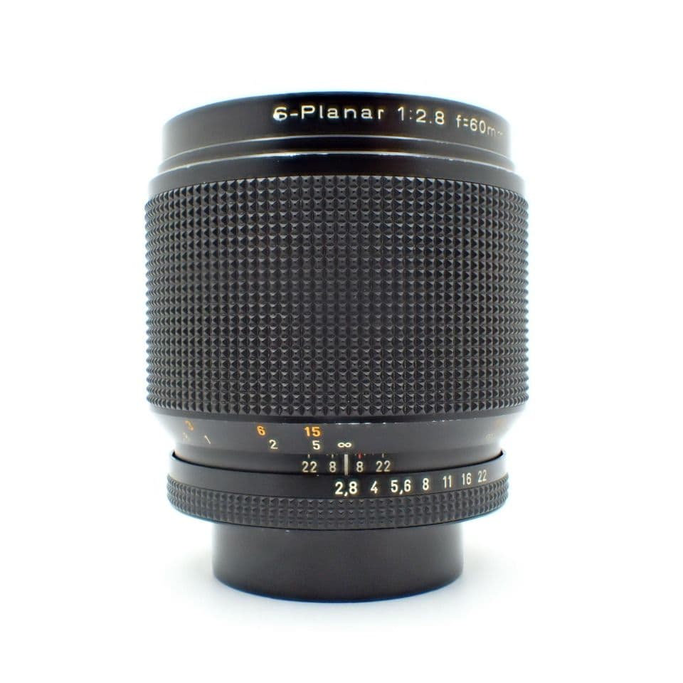 【分解清掃済】CONTAX S-Planar 60mm f2.8 Pフィルター付