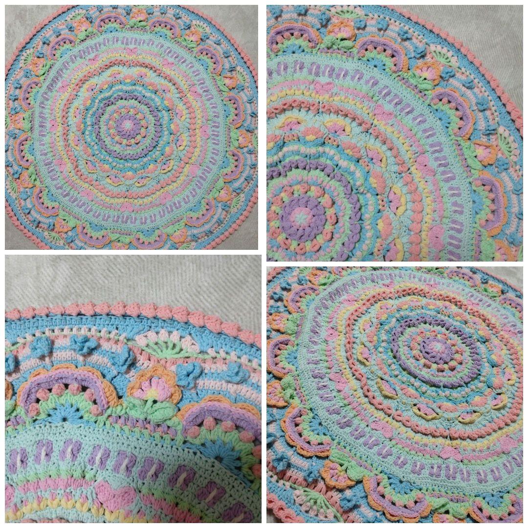 フラワーガーデンマンダラブランケット