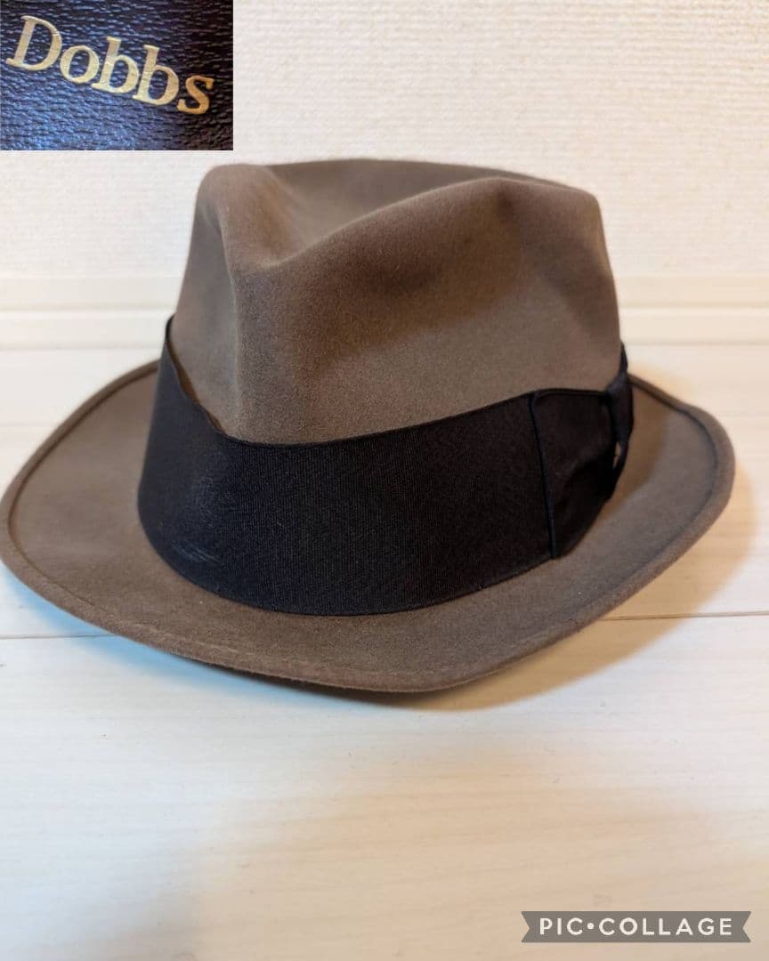 【1960s】DOBBS フィフティーンホンブルグハット
