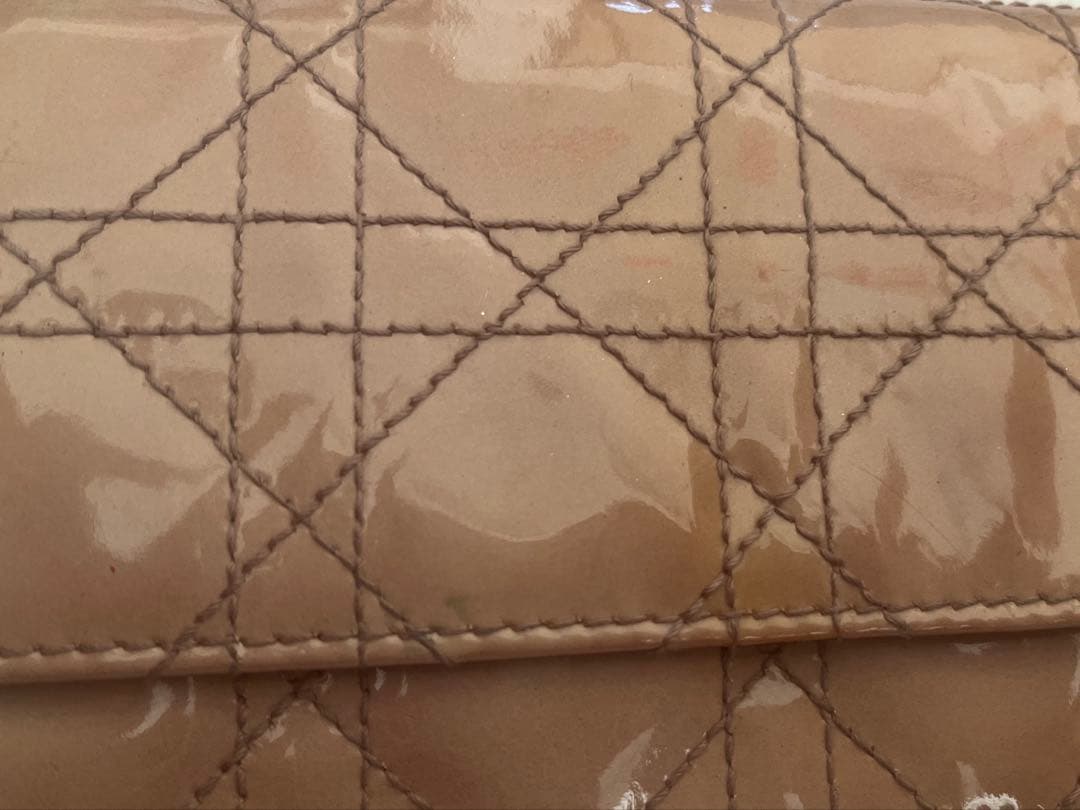 Dior　ピンク　長財布