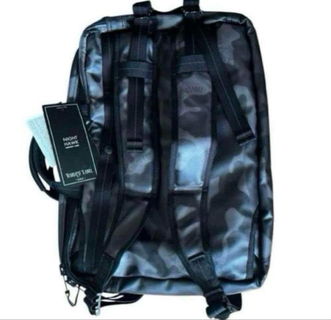 新品 未使用ハーヴェストレーベル製NIGHTHAWK米国製ビジネスバッグリュック