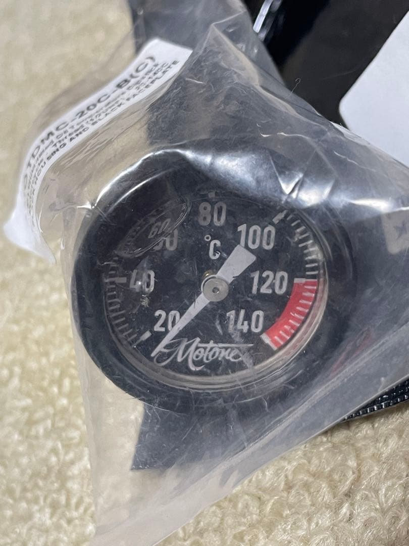 【未開封】Motone 油温計 摂氏 水冷