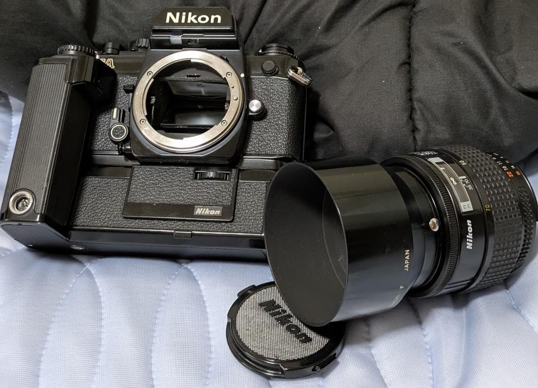 美品！Nikon FA 今買える昔の高級名機 人気黒 35-70mm セットで