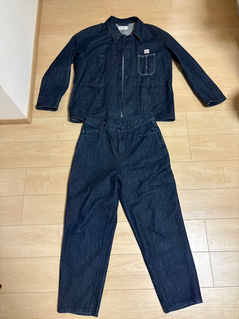 CANTONセットアップカバーオール・パンツセット