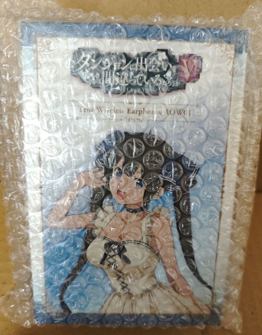 ワイヤレスイヤホン ANIMA AOW01 ダンまち　ヘスティア モデル