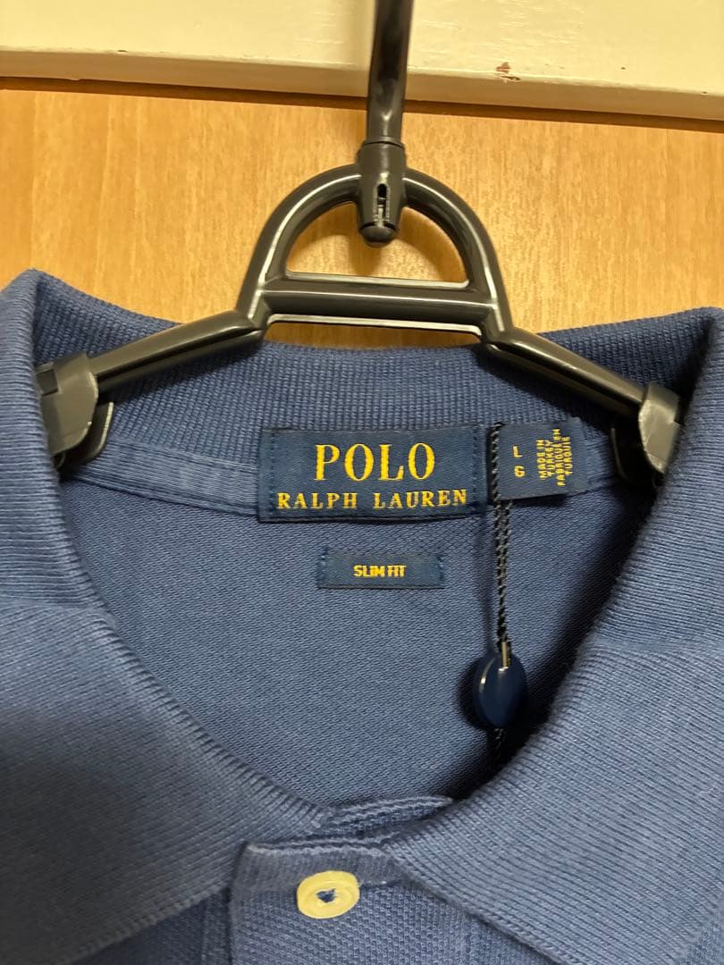 POLO RALPH LAUREN ネイビー 長袖ポロシャツ　新品