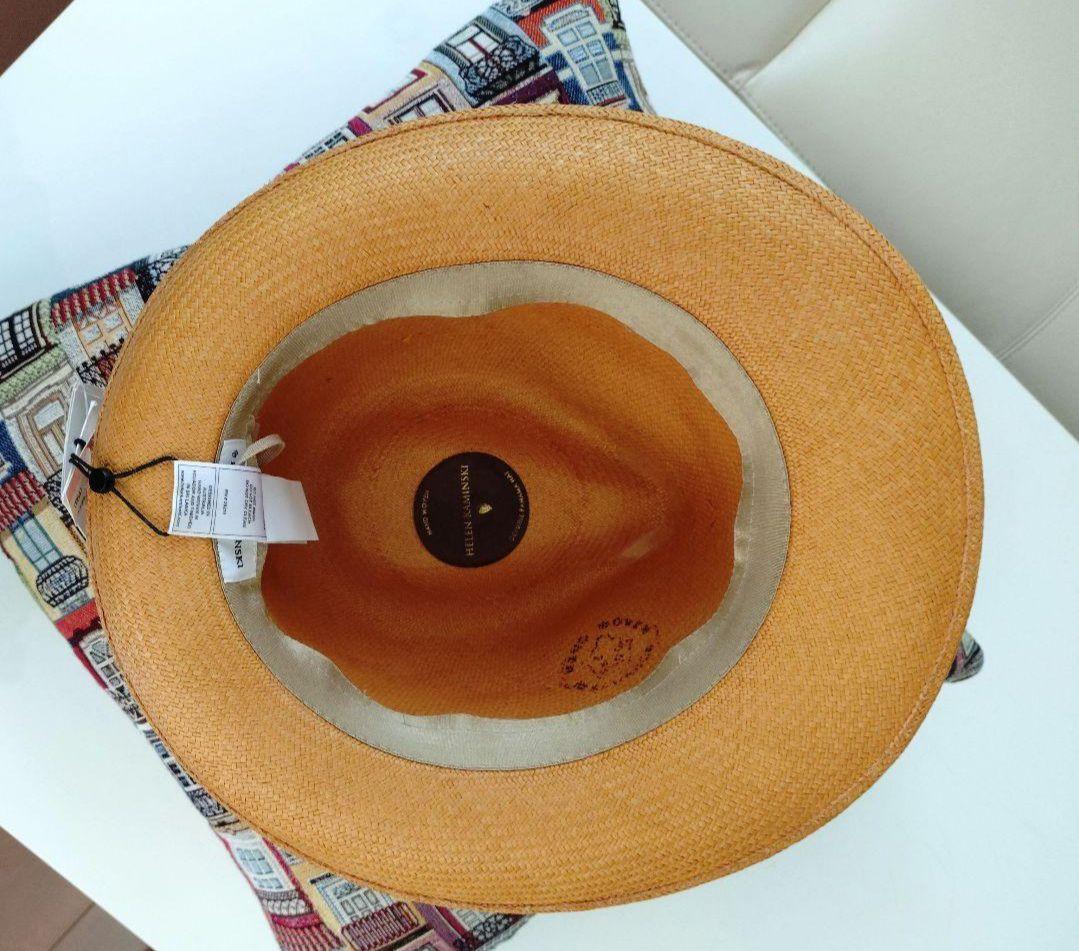 美品☆新品未使用☆タグ付き　ヘレンカミンスキー　天然素材　パナマハット