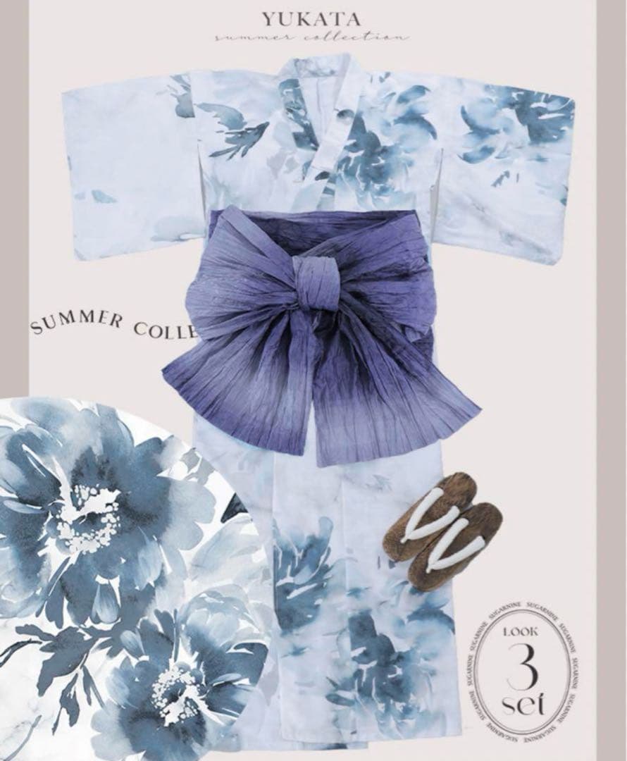 Sugar 浴衣3点セット