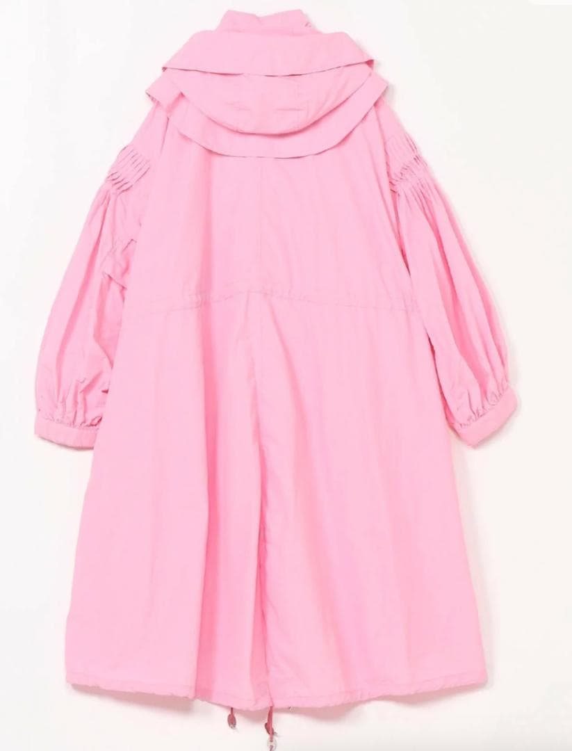 【美品】MEGMIURA 2025SS ２Way モッズコート ピンク
