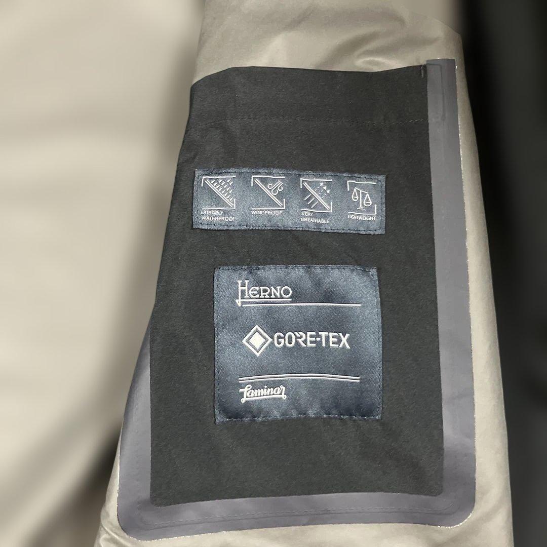 Herno Laminar ブラック　モッズコート　50