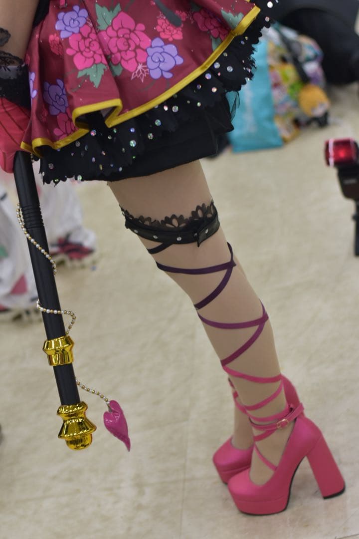 ラブライブ　星空凛　小悪魔覚醒後　ウィッグ　槍　靴　セット