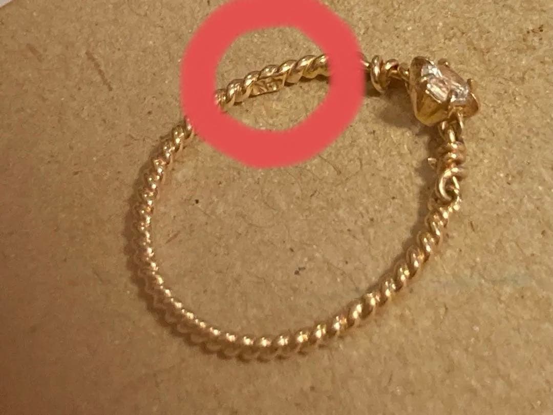 ノジェス　王冠、十字架のチャームセット(チェーン付) ＋リング