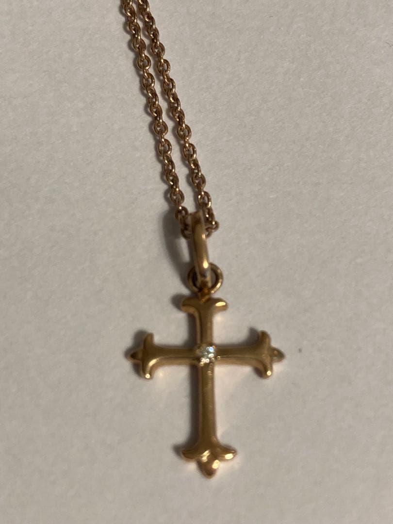 ノジェス　王冠、十字架のチャームセット(チェーン付) ＋リング