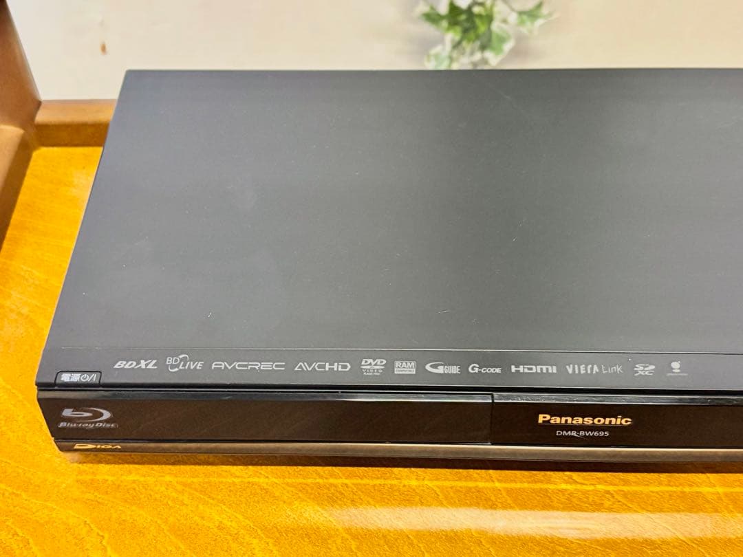 Panasonic ブルーレイレコーダー DIGA W録画 DMR-BW695