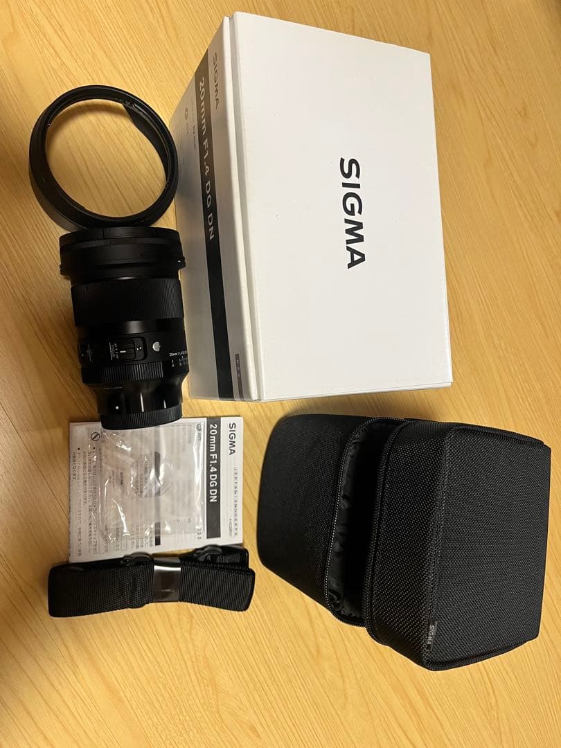 【美品】Sigma 20mm F1.4 DG DN Art ソニーE用