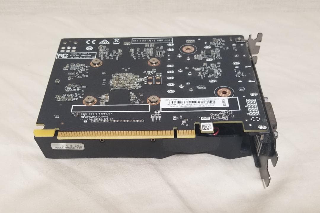 グラフィックボード・グラボ・ビデオカード ZOTAC GeForce GTX 1650 OC GDDR6