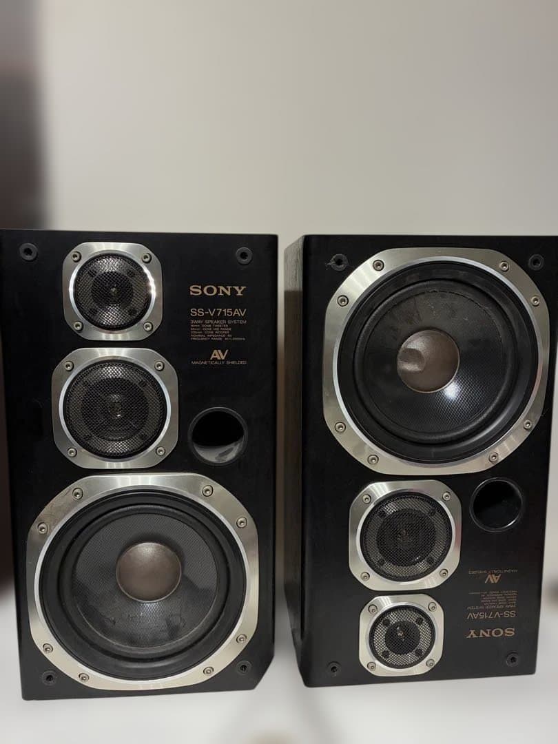 SONY ソニー 3Wayスピーカー　SS-V715AV ペア【動作確認済み】
