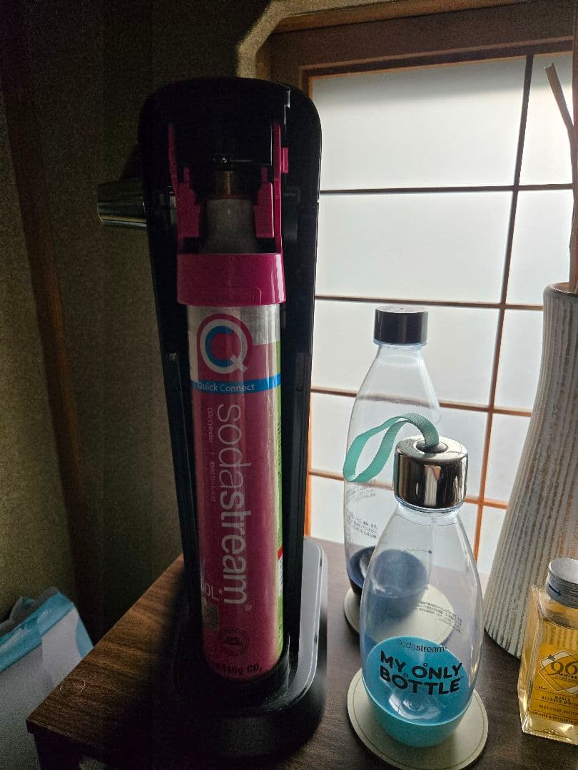 sodastream ART ブラック 炭酸水メーカー