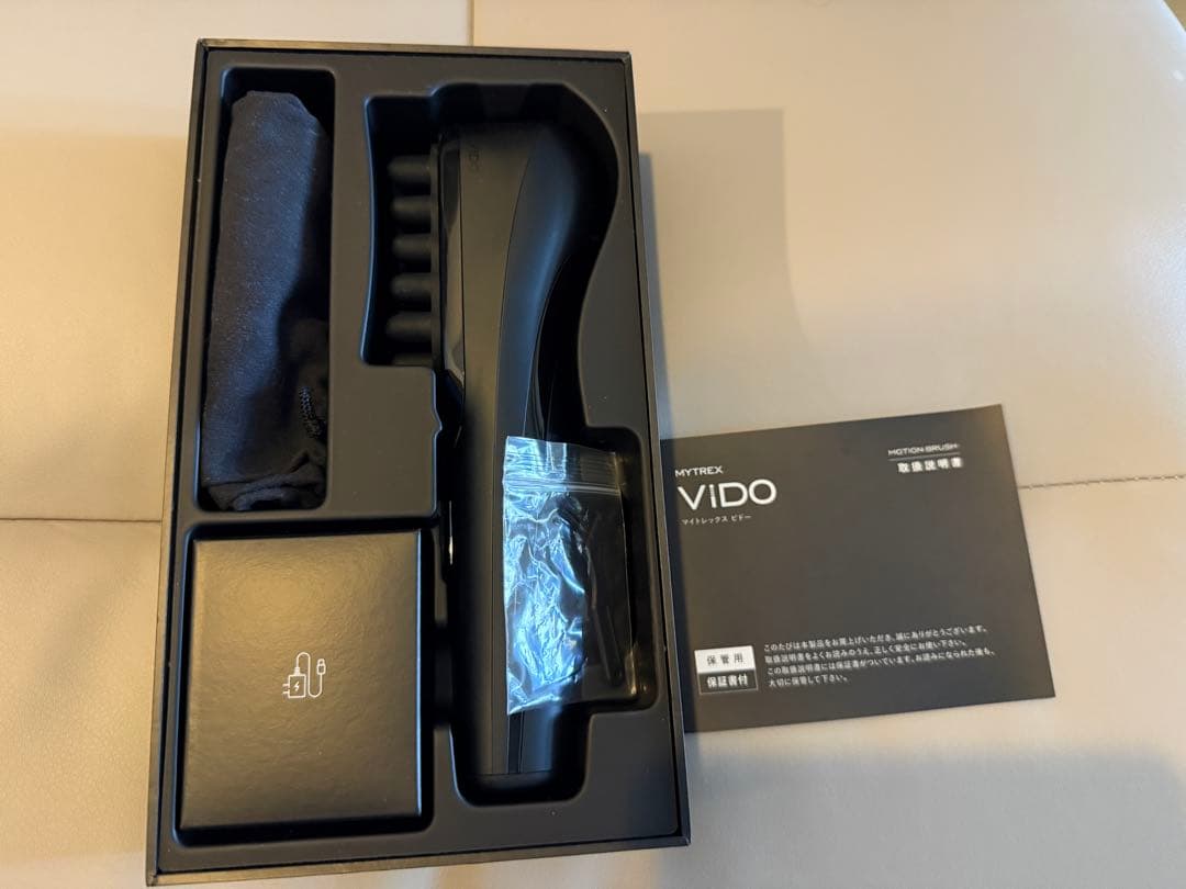 MYTREX VIDO 美顔器 ブラック 収納ポーチ付き