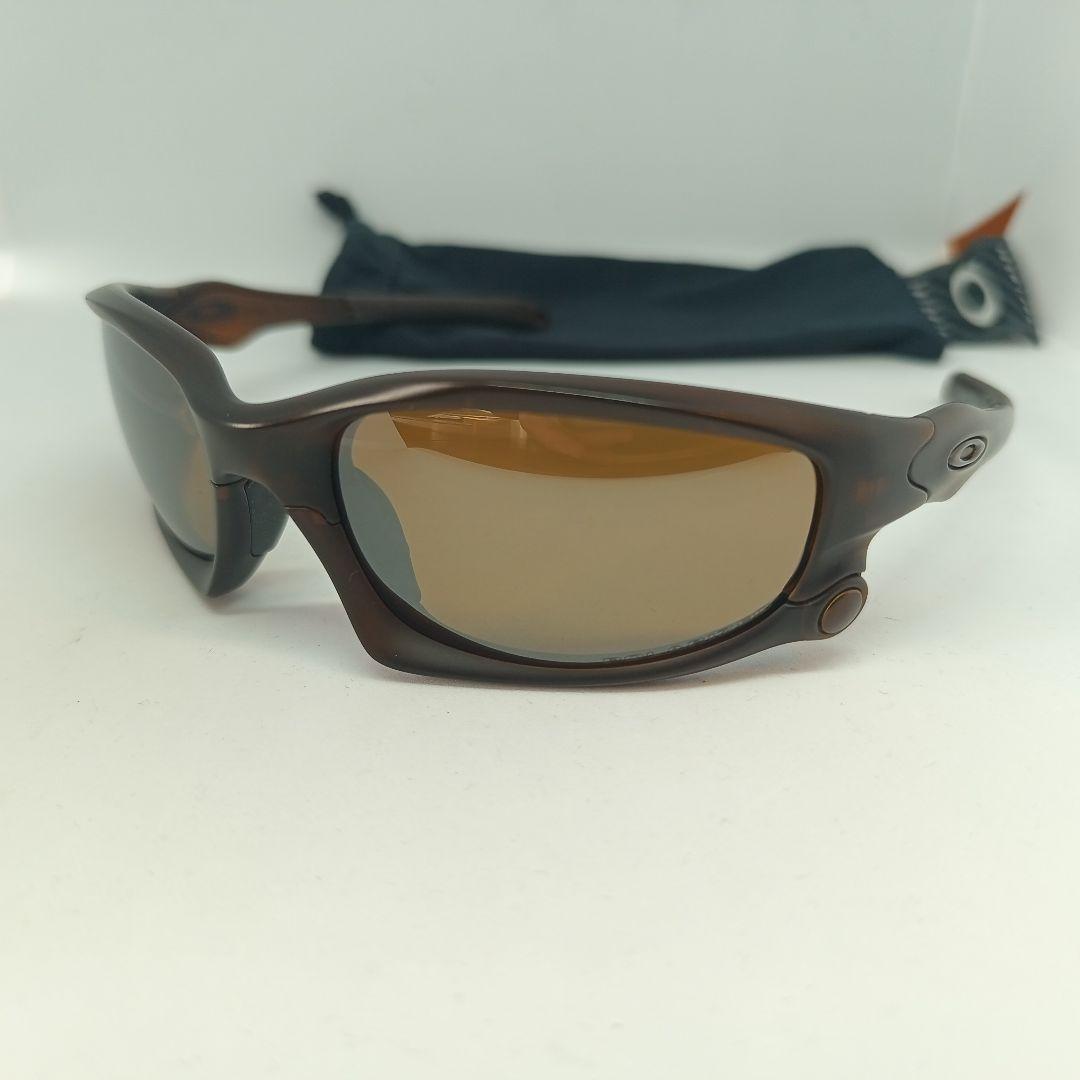 偏光　OAKLEYオークリー SPILT JACKET 希少ブラウン