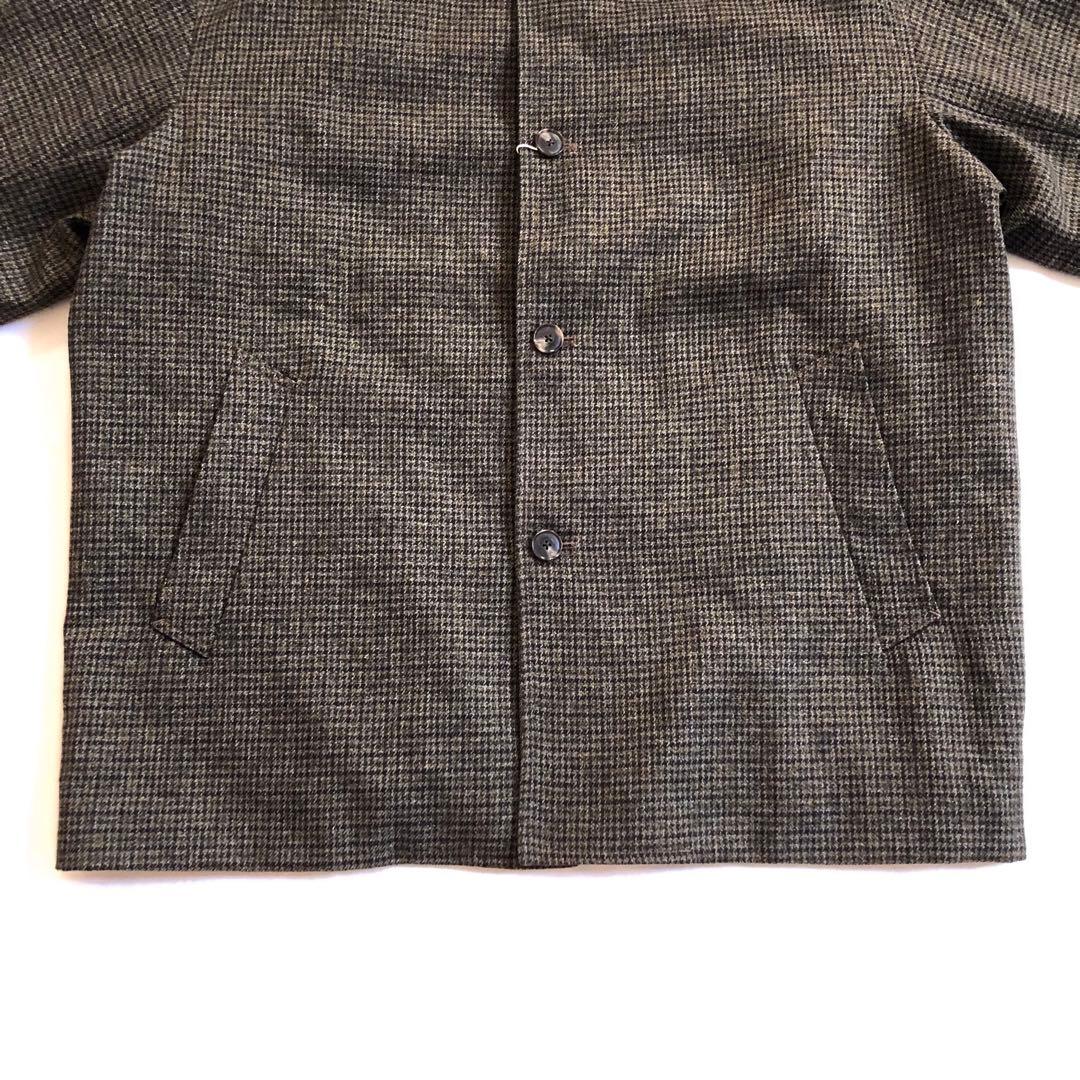 ADAM ET ROPE' テックツイード オーバー ショートコート