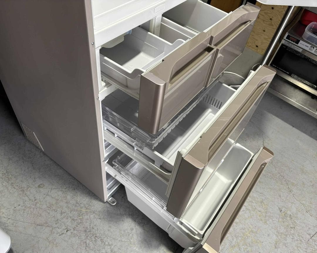 HITACHI 冷蔵庫 R-S5000H 501L 日本製 Used/キレイ