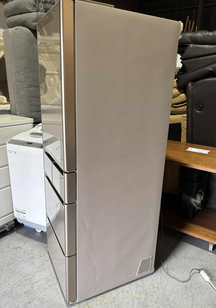 HITACHI 冷蔵庫 R-S5000H 501L 日本製 Used/キレイ