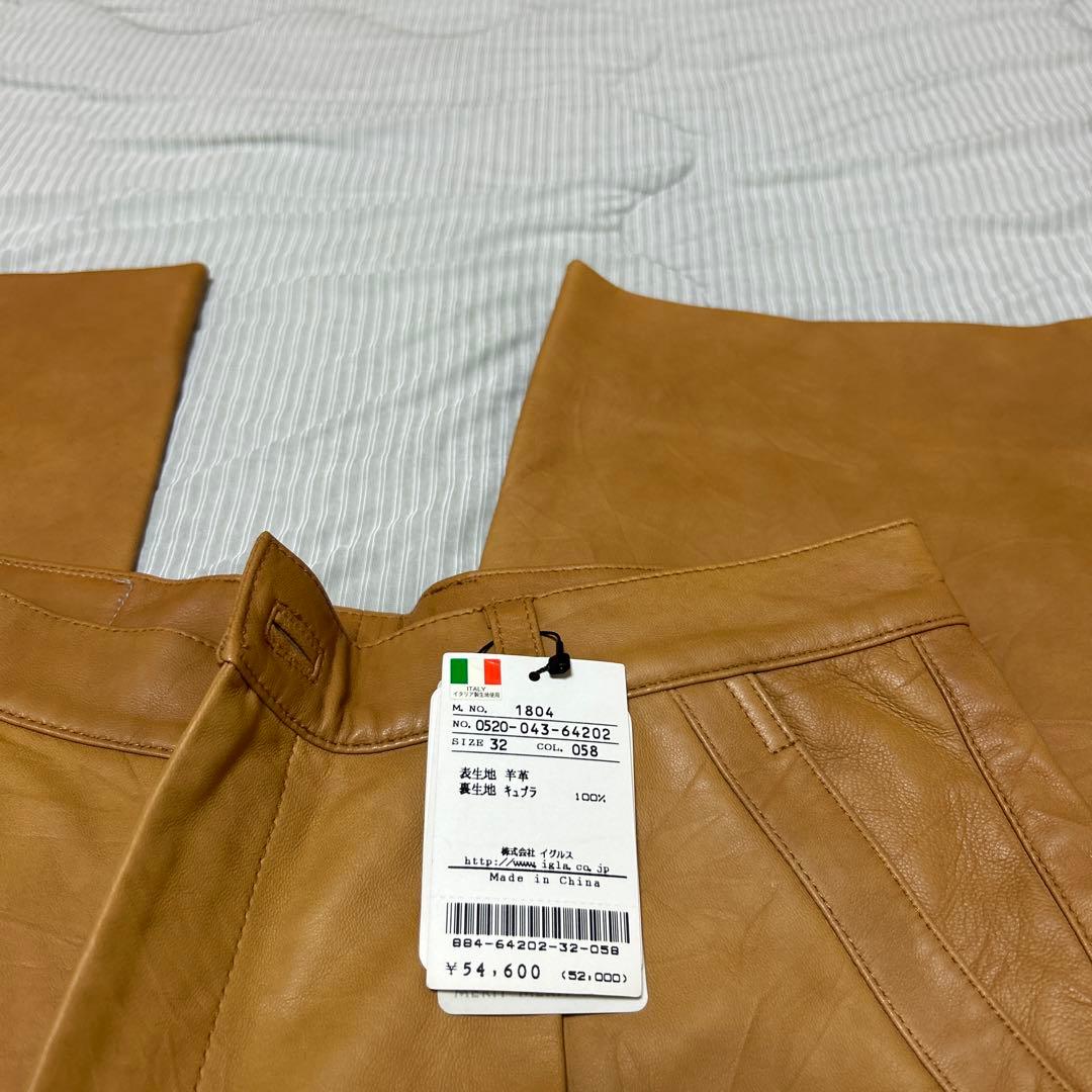サンタフェの羊革パンツです！値下げしました！
