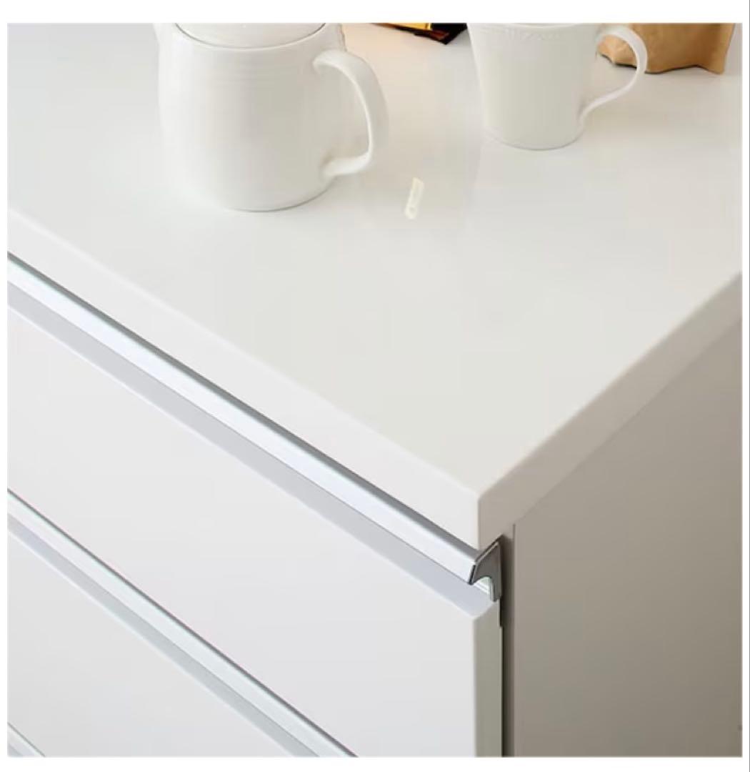 ニトリ キッチンカウンター (キュリー2 120CT WH)