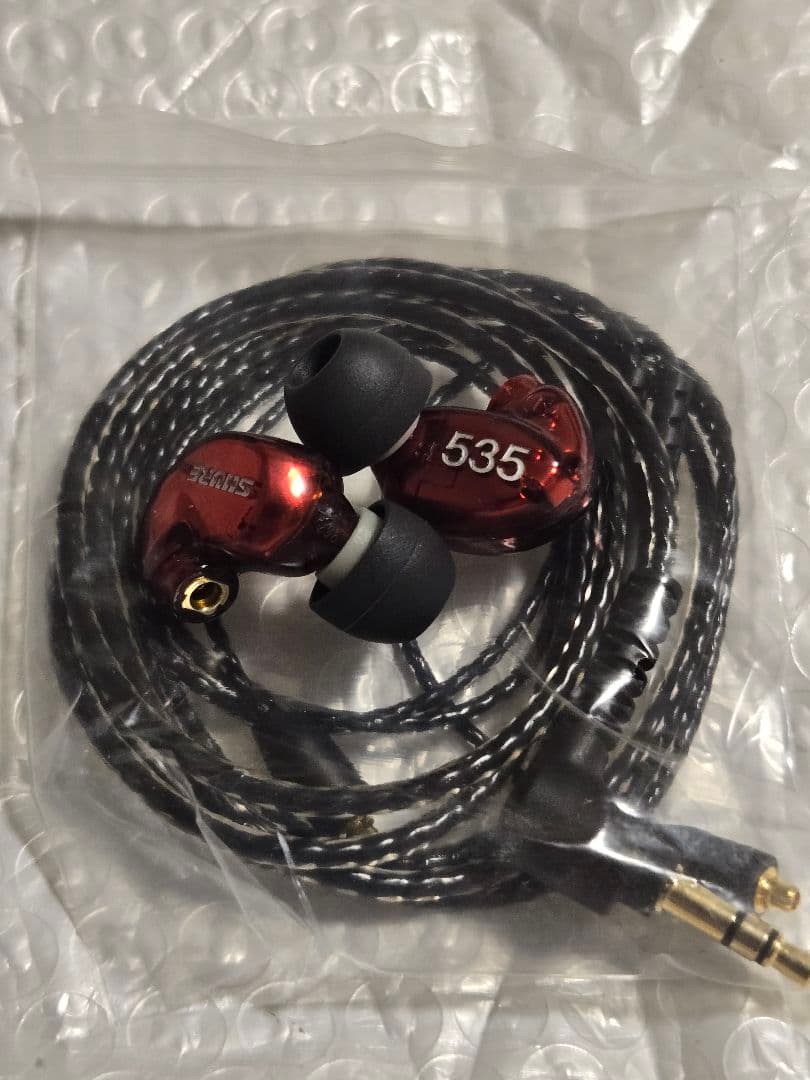 【国内正規品】ShureSE535 LTD +新品ケーブル&Sedna付汎用軸化