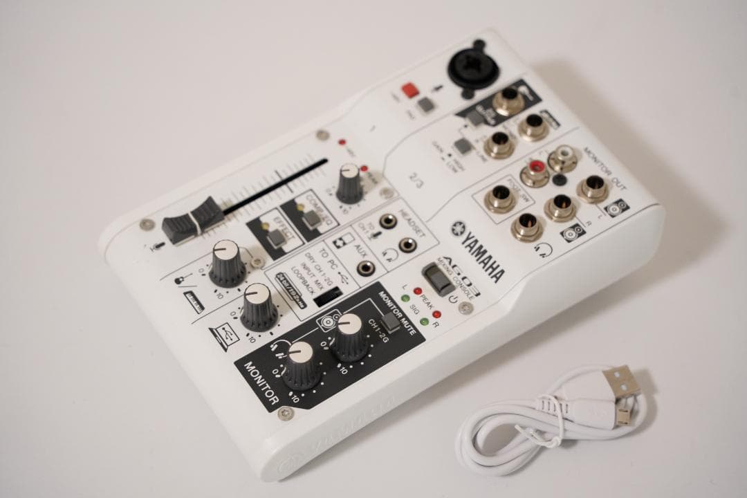 YAMAHA ヤマハ AG03 ミキシングコンソールミキサー オーディオ