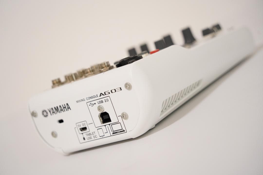 YAMAHA ヤマハ AG03 ミキシングコンソールミキサー オーディオ