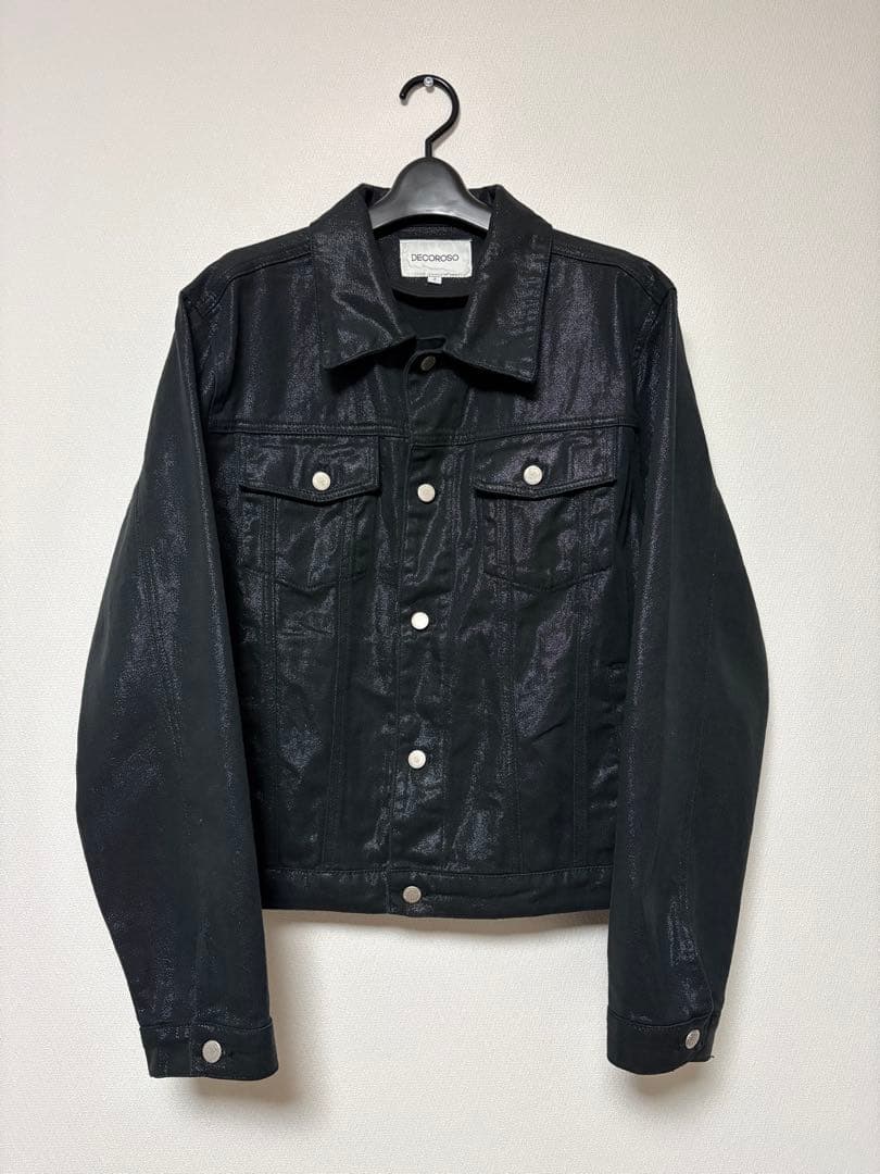 ジャケット・アウター DECOROSO coated denim jacket 2
